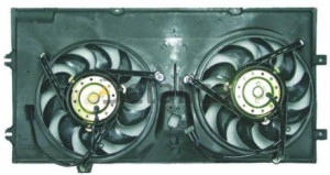 VOLKSWAGEN TRANSPORTER (200W+450W) мотор+вентилятор радиат охлажден двухвентилят с корпус 2 (Тайвань) 