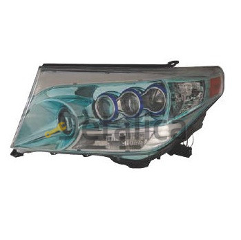 Фара левая+правая комплект под корректор линзованная для тойота лэнд крузер 200 от 2008