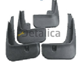Брызговик переднего крыла Л+П (комплект) + задн (4 шт) для Киа Cerato III (Китай)