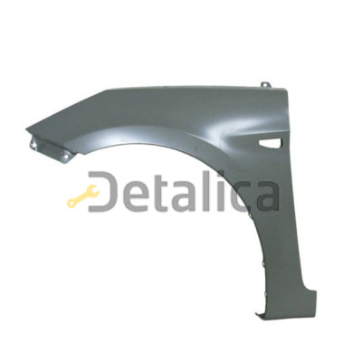 Крыло переднее левое с отверстием под повторитель для Хендай Солярис от 2011 (Тайвань)