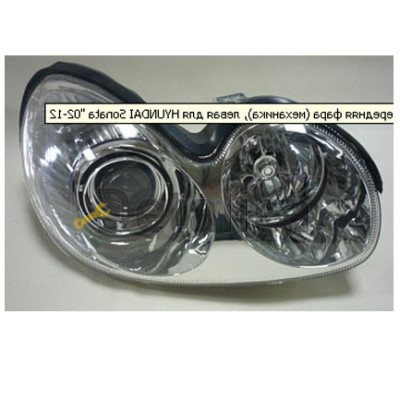 Фара правая под корректор для Хендай Соната 4 от 2002 (Китай)