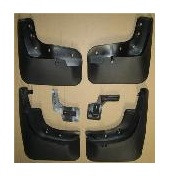 Брызговик переднего крыла левый+правый комплект + задний 4 шт для рено колеос от 2008