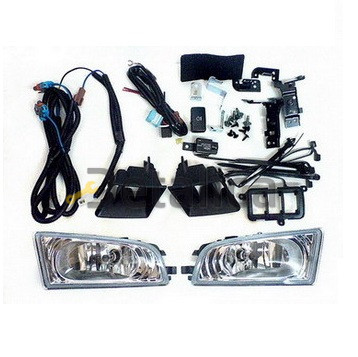 Фара противотуманная левая+правая комплект с проводкой кнопкой решетка бампера седан  для хонда цивик от 2006   HDCVC06-070-N