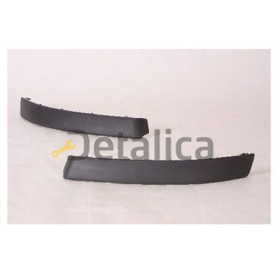 Молдинг бампера передний правый черный для Ситроен С4 от 2005-2008