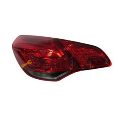 Фонарь задний внешний+внутренний левый+правый комплект 5 дв тюнинг с диод красн-тонированный для Опель Астра J от 2009