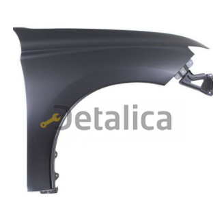 Крыло переднее правое для Митсубиси Атлендер 3 без отв. под повторитель