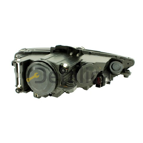 Фара левая с регулятор мотора для Ауди А3 В8 от 2012 - 2014 (Depo) галоген
