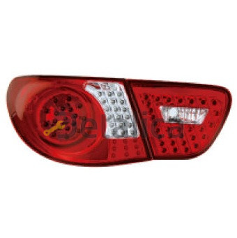 Фонари задние комплект-тюнинг полностью диодные для Хендай Элантра 4 от 2007 (Eagle eyes)