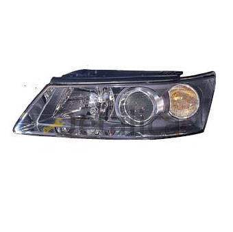 Фара левая под корректор для Хендай НФ от 2004 (Depo)