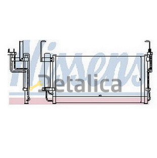 Радиатор кондиционера для Хендай Санта Фе (Nissens)