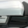 Зеркало правое Митсубиси Pajero IV электр, указатель поворота (convex), черн (Тайвань)