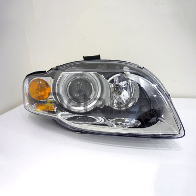 Фара правая ксенон линзованная с рег мотора для Ауди А4 от 2005-2006 (Depo)