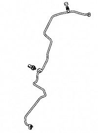 Трубка кондиционера с датчиком для Хонда СРВ 2.4 L