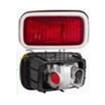 Фонарь задний в бампер левый седан в сборе с рамкой для митсубиси лансер от 2004