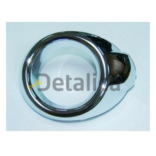 Решетка бампера передняя левая с отверстием под противотуманки хром для форд фокус от 2011