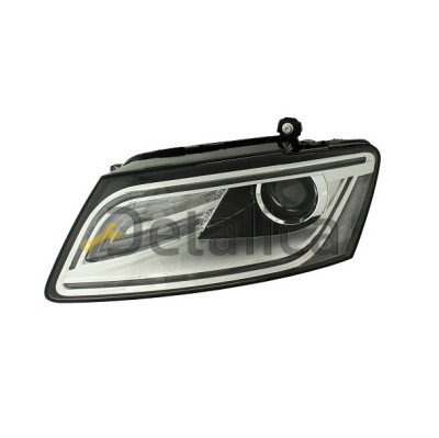 Фара левая линзованная с рег мотора ксенон диодная для Ауди Q5 от 2013 (Depo)