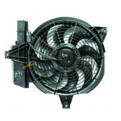 Диффузор радиатора кондиционера для Хендай Санта Фе от 2001 (Тайвань)