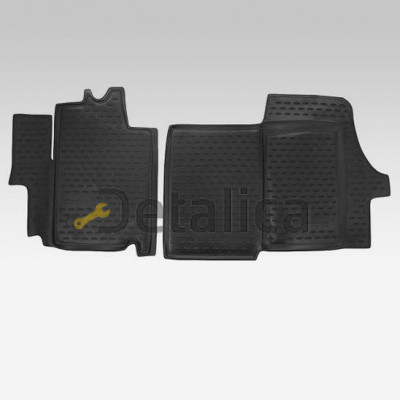 Коврики в салон Fiat Ducato 2012-2015 резиновые 2 шт