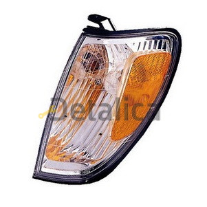 Указатель поворота угловой левый белый-желтый для Тойота Ленд Крузер 100 USA