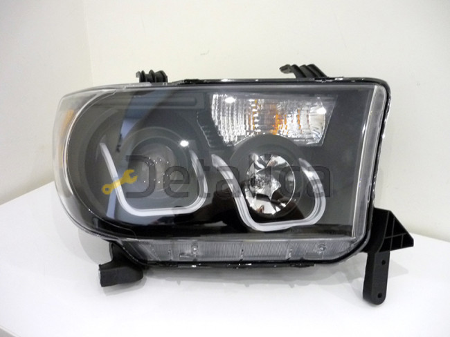 Фары тюнинг-комплект линзованные Devil Eyes для Тойота Секвойя-Тундра 2007-2010