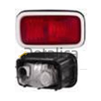 Фонарь задний в бампер правый седан в сборе с рамкой для митсубиси лансер от 2004