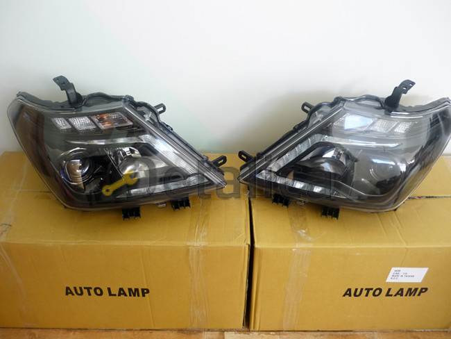 Фары тюнинг комплект Devil Eyes для Ниссан Патрол Y62