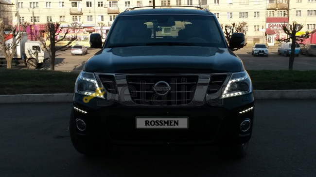 Фары тюнинг комплект Devil Eyes для Ниссан Патрол Y62