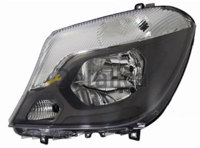 Фара для Мерседес SPRINTER левая под корректор (DEPO)