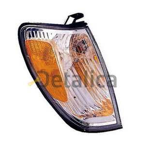 Указатель поворота угловой правый белый-желтый для Тойота Ленд Крузер 100 USA