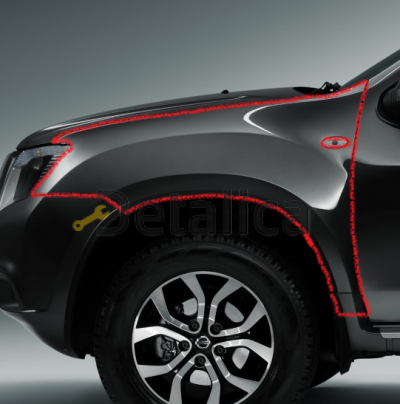 Крыло переднее левое для Ниссан Террано D10 оригинал