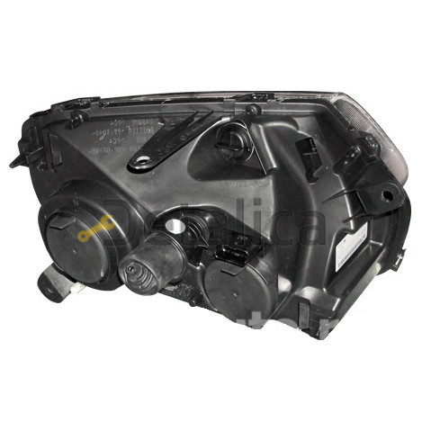 Фара правая  для Рено Дастер внутри чёрная