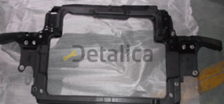 Суппорт для FABIA радиатора двухвентилят (Китай) ПЛАСТИК