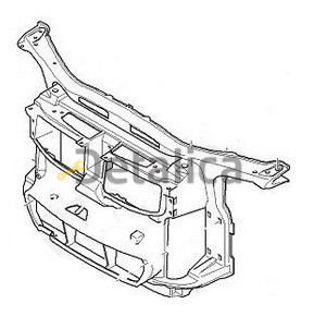Суппорт радиатора пластиковый для BMW E90 от 2004