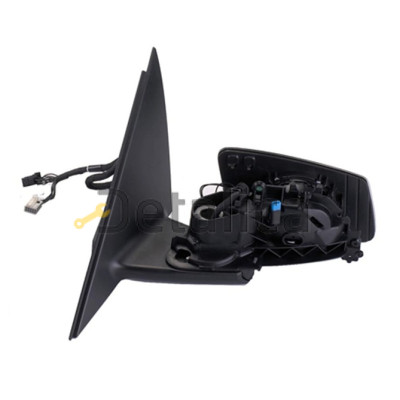Зеркало левое электрическое с подогревом автоскладывающееся с памятью без крышки указатель поворота 13 контактное aspherical для Мерседес W204 от 2010