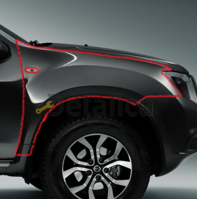 Крыло переднее правое для Ниссан Террано D10 оригинал