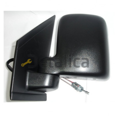 Зеркало левое механическое с тросиком convex  для форд транзит коннект от 2002