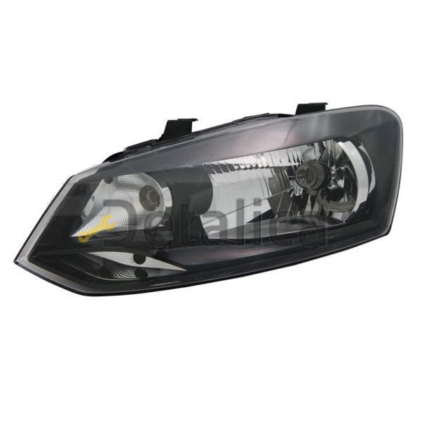 Фара левая под корректор хэчбэк для Фольксваген Поло 5 от 2010 (Depo) H4
