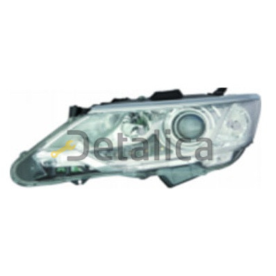 Фара левая линзованная с регулятором мотора диод для Тойоты Камри V50 от 2014 (Depo)