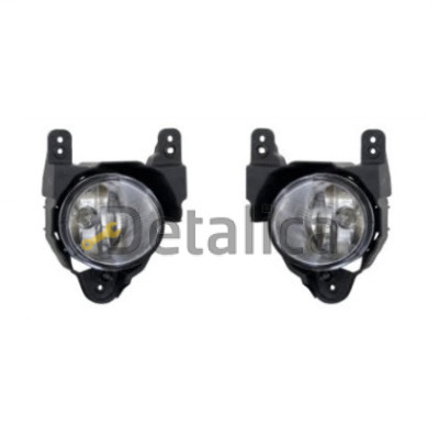 Фара противотуманная левая+правая комплект с креплением для Киа Соул от 2010 (Китай)