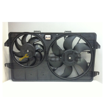 Диффузор радиатора охлаждения для Форд Транзит Коннект двухвентиляторный Magneti Marelli Италия