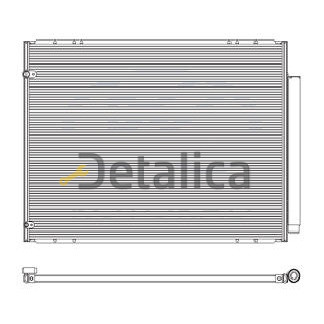 Радиатор кондиционера для Лексус РХ 300 / РХ 330 / РХ 350 3.5 Koyo Япония