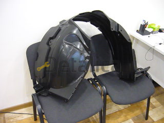 Подкрылок переднего крыла левый для Ниссан Кашкай J11E анг.