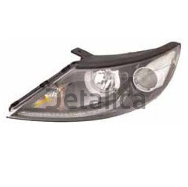Фара левая под корректор с диод для Киа Спортейдж 3 от 2010 (Depo)