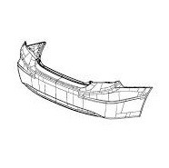 Бампер задний седан оригинал для хонда цивик от 2012