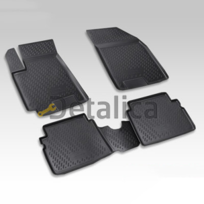 Коврики в салон Chevrolet Aveo T300 резиновые 4 шт
