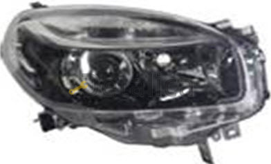 Renault KOLEOS фара прав линзован с рег.мотор внутри (DEPO) черн
