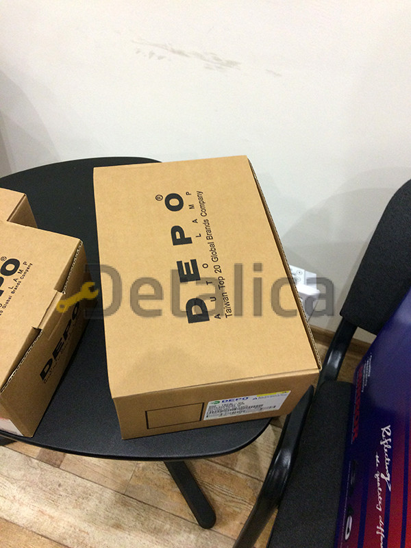 Фонарь задний левый для Пежо Партнер 2005-2007 двери распашёнки