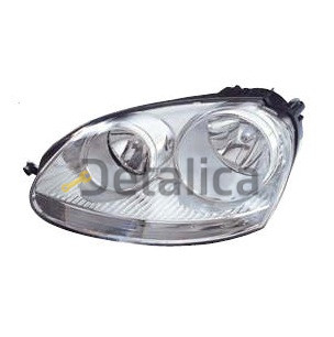Фара левая с регулятором мотора для Фольксваген Джетта 5 от 2005 (Depo) 