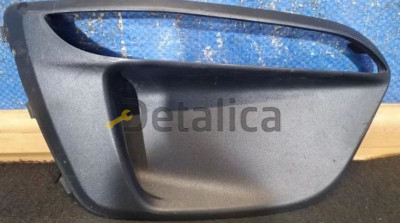 Решетка бампера передн прав с отв п/ DRL (ходовые огни) (хэтчбэк) для Киа Rio IV (Китай)