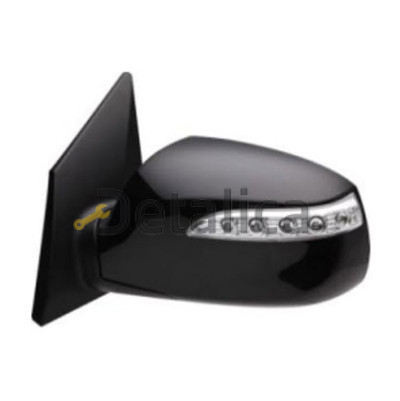 Зеркало левое электрическое с подогревом указатель поворота для Хендай IX35 от 2010 (Тайвань)